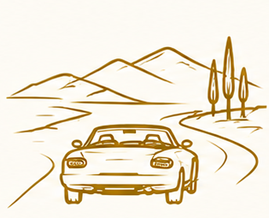 Automobile Traumreisen